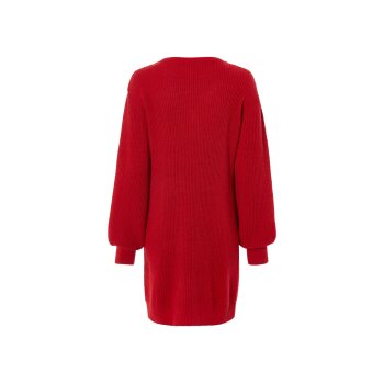 esmara® Damen Strickkleid mit Wollanteil (rot, L (44/46)) - B-Ware neuwertig