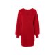 esmara® Damen Strickkleid mit Wollanteil (rot, L (44/46)) - B-Ware neuwertig