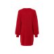esmara® Damen Strickkleid mit Wollanteil (rot, L (44/46)) - B-Ware neuwertig