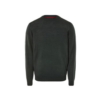 LIVERGY® Herren Feinstrickpullover mit Merinowolle (grün, XXL(60/62)) - B-Ware neuwertig