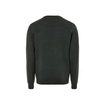 LIVERGY® Herren Feinstrickpullover mit Merinowolle (grün, XXL(60/62)) - B-Ware neuwertig