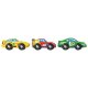 PLAYTIVE Straßen-Set »Stadt / Rennstrecke«, aus Echtholz (Rennstrecke) - B-Ware neuwertig