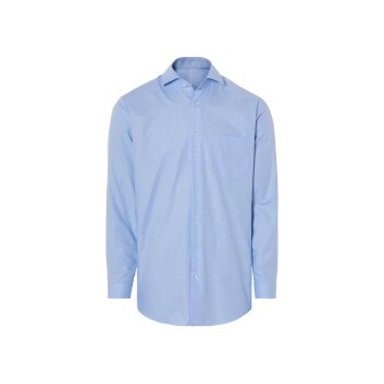 LIVERGY® Herren Businesshemd, Regular Fit, mit modernem Kentkragen (hellblau, 41) - B-Ware neuwertig