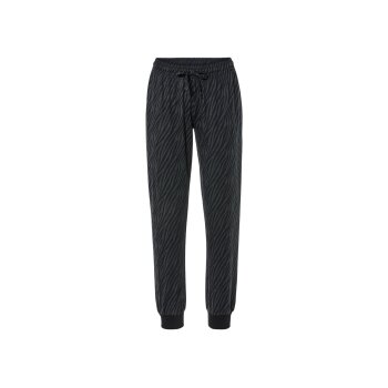 esmara® Damen-Pyjama, M, schwarz - B-Ware neuwertig