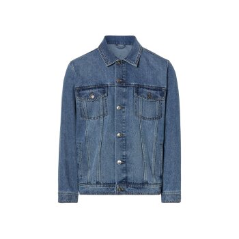LIVERGY® Herren Jeansjacke aus reiner Baumwolle - B-Ware
