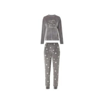 Damen Nicki-Pyjama mit Rundhalsausschnitt - B-Ware