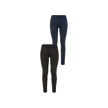 Damen Leggings, 2 Stück, normale Leibhöhe - B-Ware