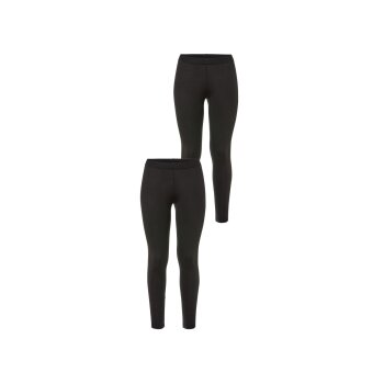 Damen Leggings, 2 Stück, normale Leibhöhe - B-Ware