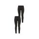 Damen Leggings, 2 Stück, normale Leibhöhe - B-Ware