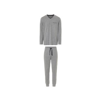 Herren Pyjama, mit Baumwolle - B-Ware