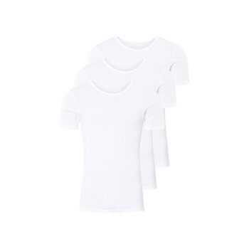 Herren Feinripp-Unterziehshirts, 3 Stück - B-Ware