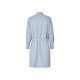 esmara® Damen Blusenkleid mit Bindegürtel in der Taille (hellblau, 36) - B-Ware neuwertig