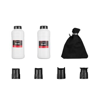 Druckluft-Sandstrahlpistole / Druckluft-Reinigungspistole, inkl. Aufsätze - B-Ware