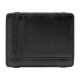 LIVERGY® Herren Magic Wallet \ Leder-Geldbörse aus Leder (schwarz) - B-Ware neuwertig