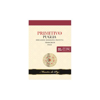 Primitivo Puglia IGT trocken 3,0-l-Bag-in-Box, Rotwein 2022