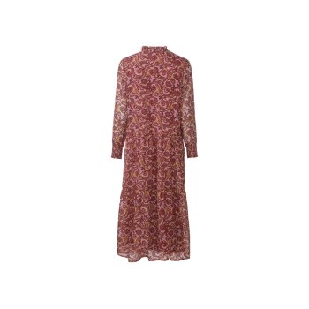 Esmara® Langes Frauenkleid, 46, orange/rot - B-Ware...