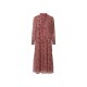 Esmara® Langes Frauenkleid, 46, orange/rot - B-Ware neuwertig