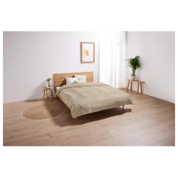 LIVARNO home Tagesdecke, 200 x 220 cm (braun) - B-Ware neuwertig