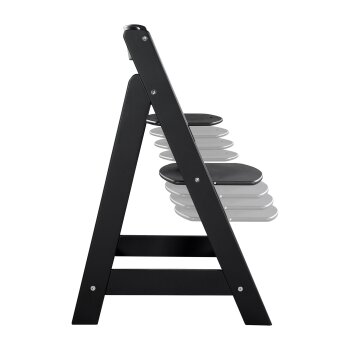 roba Sit Up Flex Treppenhochstuhl, schwarz - B-Ware Transportschaden Kosmetisch