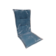 GO-DE Textil Sessel-Auflage hoch, 120 x 50 cm, petrol - B-Ware neuwertig