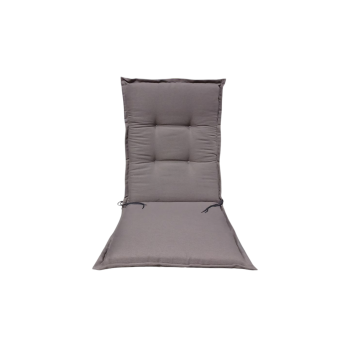 GO-DE Textil Sessel-Auflage mittel, 108 x 50 cm, grau -...