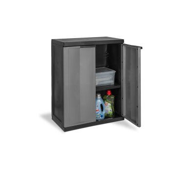 LIVARNO HOME Kunststoffschrank, 85 % recycelter Kunststoff - B-Ware Transportschaden Kosmetisch