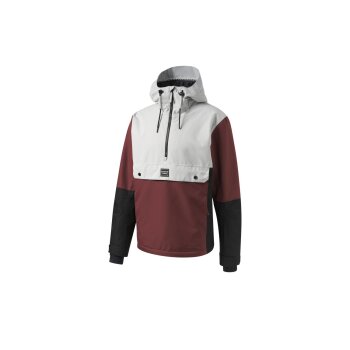 CRIVIT Herren Freeride-Jacke, mit THERMOLITE® EcoMade-Technologie (braun/schwarz/weiß, XL (56/58)) - B-Ware neuwertig