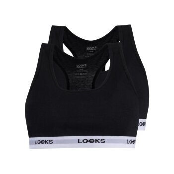 Looks von Wolfgang Joop Damen BH, 2 Stück, L(44/46),...