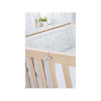 roba 4-teilige »Sternenzauber« Kinderbettgarnitur, weiß - B-Ware Transportschaden Kosmetisch