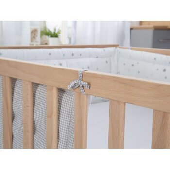 roba 4-teilige »Sternenzauber« Kinderbettgarnitur, weiß - B-Ware Transportschaden Kosmetisch