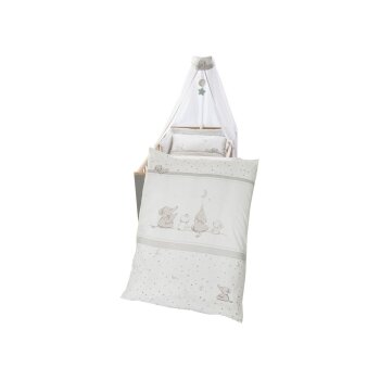 roba 4-teilige »Sternenzauber« Kinderbettgarnitur, weiß - B-Ware Transportschaden Kosmetisch