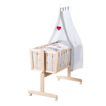 roba Adam und Eule Komplettwiegenset, Holz natur - B-Ware...