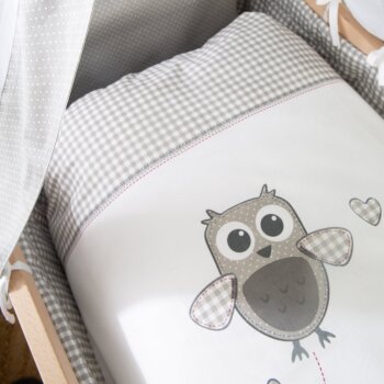 roba Adam und Eule Komplettwiegenset, Holz natur - B-Ware sehr gut