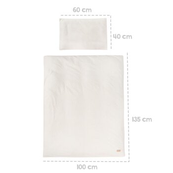 roba Seashells Oyster Kinderbettwäsche, 100 x 135 cm, weiß - B-Ware sehr gut