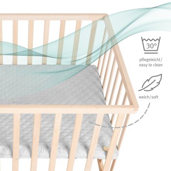 roba Laufgitter roba Style, 75 x 100 cm, aus Bio-Buche - B-Ware neuwertig