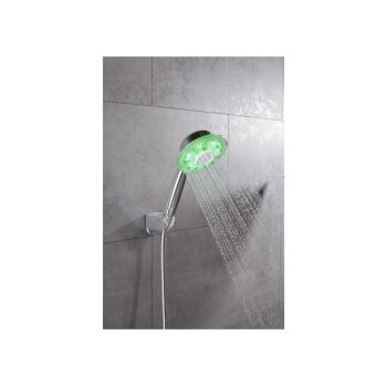 LIVARNO home Duschkopf, mit LED-Beleuchtung, grau - B-Ware sehr gut