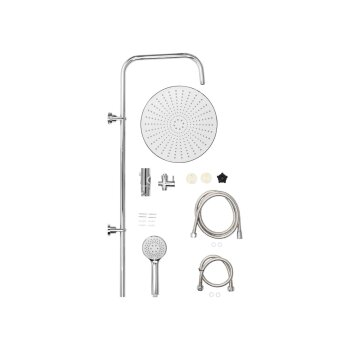 LIVARNO home XXL-Überkopfbrause, mit Anti-Tropf-System (chrom) - B-Ware sehr gut