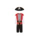 Kleinkinder/Kinder Kostüm für Karneval (Pirat, 122/128 (6-8 Jahre)) - B-Ware neuwertig