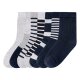 lupilu® Kleinkinder Socken, 7 Paar, mit hohem Bio-Baumwollanteil (grau/navy/gelb, 23-26) - B-Ware neuwertig
