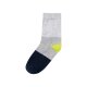 lupilu® Kleinkinder Socken, 7 Paar, mit hohem Bio-Baumwollanteil (grau/navy/gelb, 23-26) - B-Ware neuwertig