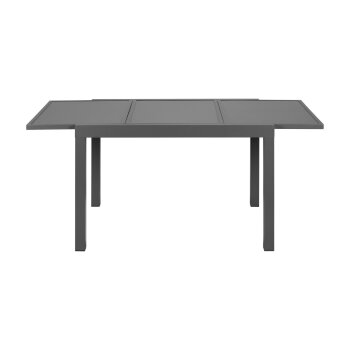 LIVARNO home Alu-Gartentisch »Houston / Toronto«, ausziehbar, grau - B-Ware neuwertig