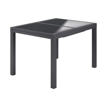 LIVARNO home Alu-Gartentisch »Houston / Toronto«, ausziehbar, grau - B-Ware neuwertig