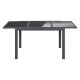 LIVARNO home Alu-Gartentisch »Houston / Toronto«, ausziehbar, grau - B-Ware neuwertig