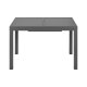 LIVARNO home Alu-Gartentisch »Houston / Toronto«, ausziehbar, grau - B-Ware neuwertig