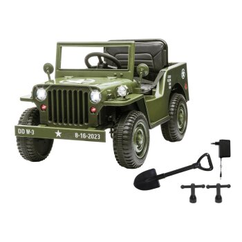 JAMARA Ride-on Jeep »Willys MB Army«,...