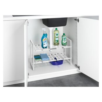 LIVARNO home Unterschrank-Regal, für zusätzlichen Stauraum (Weiß) - B-Ware sehr gut