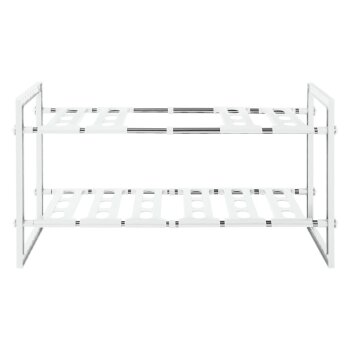 LIVARNO home Unterschrank-Regal, für zusätzlichen Stauraum (Weiß) - B-Ware sehr gut