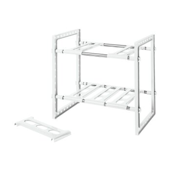 LIVARNO home Unterschrank-Regal, für zusätzlichen Stauraum (Weiß) - B-Ware sehr gut