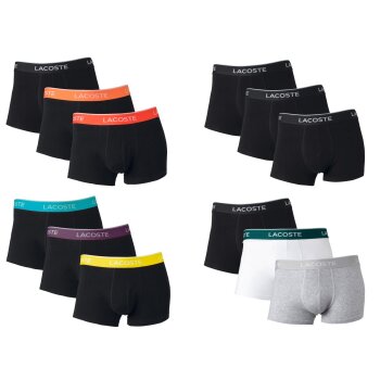 LACOSTE Herren Boxer, 3 Stück, bequeme...