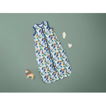 lupilu® Baby Schlafsack, mit Bio-Baumwolle (weiß gemustet, 70) - B-Ware neuwertig